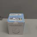 Dental Ultrasonic Retainer Cleaner Machine: 45kHz Dental Cleaning Pod with Digital Timer & 200ML, Deep Cleaning for Dentures, Mouth Guards, Aligners, Night Guards, Braces, Toothbrush Heads & Jewelry (White)