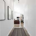 Garland Rug Carnival Stripe 3 Ft. x 8 Ft. Multi Color Runner Rug, Random Multi-Color Stripes