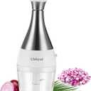 Mini Multi-Functional Stainless Steel Deluxe Cutter Garlic - Easy to Clean, for Chopping Garlic, Onions, Potatoes, Peppers