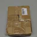 Haidms 6 Pack Matte Black Door Knobs Interior, Privacy Interior Door Knob for Bedroom or Bathroom Classic Black Round Doorknobs Hardware (Square Panel Interior Door Knobs)