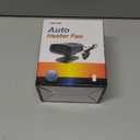 Car Heater Portable Car Heater : 2 in 1 Fast Heating Defrost Defogger That Plugs into Cigarette Lighter for SUV Jeeps 12V 150W(Black)