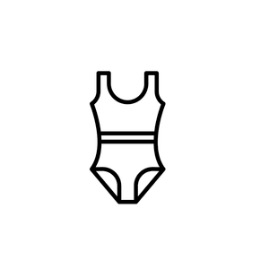 Yacun Women Swimsuit Brown XL
