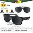 Rosemal Polarized Sports Sunglasses for Women Men Running Fishing