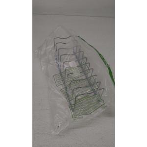 Pot&Pan Lid Rack Holder Organizer, Rest Cutting Board, Baking Sheet, Stainless Steel, Satin Nickel