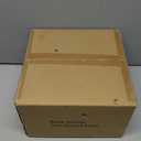 Brushed Nickel Flush Mount Ceiling Light 2-Light Outdoor Indoor Ceiling Light Fixture, Seeded Glass Flush Mount Light for Porch Modern Lights for Kitchen Hallway Foyer