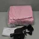 BBL Inflatable Bed with Hole After Surgery for Butt, Brazilian Butt Lifting Post Surgery Supplies for Recovery Sitting Sleeping Pregnancy and Relaxation (Mirror Pink)