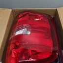 Tail Lights Assembly Compatible with 2007-2013 Chevy Silverado 1500 2500HD 3500HD GMC Sierra 2500 HD 3500 HD, Rear Light Taillights Replacement # GM2801207 GM2800207 (Red Border)