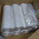 TYPLASTICS 55 Gallon Clear Trash Can Liners - 36" x 60" - High Density Garbage Bags - Case of 200 - Multipurpose for Office, Outdoor, Recycling, Industrial and Commercial