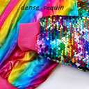 ZYBOUTIC Little Girls Sequin Jackets Kids Sparkle Jacket Zip Up Outwear Toddler Boys Glitter Sleeve Shiny Metallic Coat Birthday Cloth Christmas Rainbow HP 6 Years