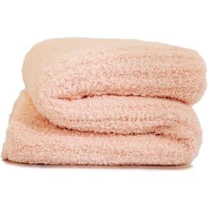 Throw Blanket Reversible Soft Cozy Fluffy Luxury Blankets for Bed or Sofa Machine Washable (Pink Fuzzy, 51"x63")