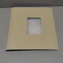 Photo Album 4x6 500 Pockets 1pc, Large Capacity Picture Book for Photos with Front Window, Leather Cover Photo Album Book for Family Baby Kids Wedding Travel Birthday Pictures, Beige