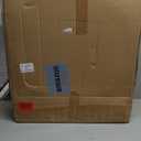 Round Wooden Serving Tray with Beads, Circle Vintage Black Wood Coffe Table Tray for Dining Room Table Centerpiece, Kitchen Counter (13")