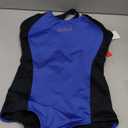 baleaf Women's Racerback Athletic One Piece Modest Bathing Suit (Navy Blue/Black) S