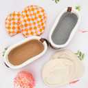 10in Banneton Bread Proofing Basket Set of 2,Oval Cotton Rope Sourdough Proofing Basket,With Thick Cotton Liner & Double Layer TPU Bowl Cover for Artisan Bread Baking, Proofing Sourdough & Storage