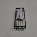 Kitsure Shower Caddy Large - Adhesive Shower Organizer, Stainless Steel Shelf for Inside Shower, No Drill Bathroom Organizers and Storage, Home Decor Accessories, 2 Pack, Black