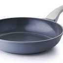PRICUSIS Nonstick Ceramic Frying Pan, 8/10/12 Inch Non Toxic Skillet, Egg & Omelet & Chef's Pan, Induction Compatible & Oven Safe, Dishwasher Safe,PTFE PFAS & PFOA Free (10 Inch, Gray)
