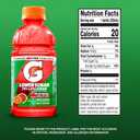 Gatorade Lower Sugar Electrolyte Sports Drink, Fruit Punch, 12 fl oz Bottles, (12 Pack), 75% Less Sugar, No Artificial Flavors, No Artificial Sweeteners, No Artificial Colors, Hydration (EXP 12/31/26)