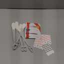 Command Cord Bundlers, Damage-Free Hanging Cord Organizer, No Tools Cord Bundler for Hanging Electrical Cables of Christmas Decorations, 6 Gray Cord Bundlers and 12 Strips