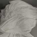 Gold Arch Backdrop Stand Set of 2 With White Cover (7.2FT+6FT) Metal Arched For Wedding Christmas Birthday Party Baby Shower Ceremony Event Decor