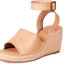 Amazon Essentials Women's Comfortable Ankle Strap Wedge Espadrille Sandal (12)