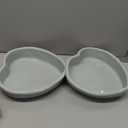 uxcell 2pcs Silicone Heart Shaped Cake Pans, 12 Inch Non-Stick Heart Cake Molds, Silicone Cake Baking Pan for Cake, Muffins, Cheese Cake, Grey