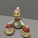 HOLA Baby Toys 6-12 Months Musical Dancing Duck Toy Set with Mama and Babys Tummy Time Toys, Crawling and Interaction Modes 1 Year Old Girl Boy Baby Stocking Stuffers