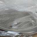 4 Pack Round Silver Mirror Decorative Trays 16" Diameter Stainless Steel
