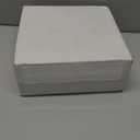 COLOSUS 60PCS White Plastic Plates for 30 guests-Fancy Plastic Beaded Plates,Plastic Plates for Party, Elegant White plates,Include 30 PCS 10.5" Dinner plates & 30PCS 8.25" Dessert plates for easter