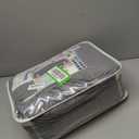 Arfntevss Waterproof Sectional Couch Covers L Shape Washable Velvet Sofa Cover for Sectional Non Slip Large Corner Slipcovers Dog 6 Pcs Universal U Shaped Furniture Protector (Dark Grey, X-Large)