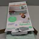 Ingenuity Tuckaway Toddler Folding Tub, Converts Shower to Tub, Folds to Store, Easy to Clean, No Assembly Required, Portable Baby Bathtub for Travel, 12M-5Y (Green)