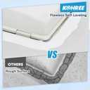 Kohree RV Roof Sealant 2 Pack, Self-Leveling Lap Sealant White, RV Caulking for Roofing, Maintenance, Repair