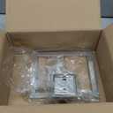 NovelBee 4pcs Fishing Rod Holders for Boat,Heavy Duty 316 Stainless Steel Marine Rod Holders Flush Mount 30 Degree with Liner,Gasket (Without Cap)