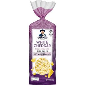 Quaker Rice Cakes, White Cheddar, 5.50 oz (EXP 09/09/25)