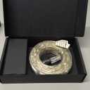 BrizLabs Smart Fairy String Lights, 66ft 200 LED WiFi Pink & White Valentine's Day Fairy Lights App Control, Dimmable Rainbow Christmas Lighting, Music Sync Xmas Lighting Work with Alexa & Google Home