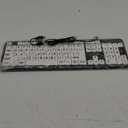 Magnus 325 | Wireless Large Print Full Size Computer Keyboard | High Contrast Black & White Keys | Soft Buttons | Ideal for Visually Impaired, Beginners and Seniors | Plug & Play