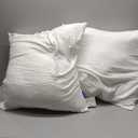 MIULEE Throw Pillows Inserts, Pack of 2 24x24 Inch 100% Virgin Fiber Filling Bed Couch Pillows