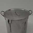 IMUSA Stainless Steel Stock Pot with Lid, 20 Quart, Silver (20.6 Quarts)