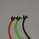 Skylety 4 Pieces Ski Tip Connector Trainer Skiing Training Wedge Aid for Beginners Snow Training, Assorted Colors (Red, Green, Black)