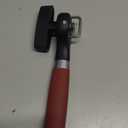 Beneno Can Opener, Manual Side Safe Cut Can Opener Smooth Edge with Durable Sharp Blade, Effort-Saving Knob & Comfortable Non-slip Handle, Red