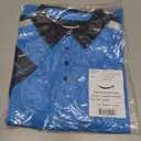 LULY YANG DSP Women's Active Polo - Short Sleeve (Blue, XL)