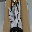 Black and Gold Modern Sputnik Chandelier Ceiling Light Fixtures,4-Lights Mid Century Industrial Metal Semi Flush Mount Ceiling Lights for Bedroom Kitchen Hallway Entryway Office UL Listed