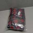 Kuoser Dog Winter Coat, Windproof Dog Fleece Jacket British Style Plaid Cold Weather Doggie Vest Coats, Reversible Cozy Warm Pet Clothes Apparel for Extra Large Size Dogs XXL (Red)