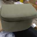 COLAMY 360 Swivel Accent Chair- Comfy Living Room Armchair No-Sag Foam & Sturdy Metal Base with Pillow, Fully Assembled Swivel Accent Single Sofa for Bedroom Living Room, Office, Brown (Set of 1)