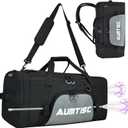 AUMTISC Lacrosse Bag Backpack 65L / 75L, 2 Stick Holders, Separate Cleats Compartment, Adjustable Shoulder Straps, Large Capacity to Holds All Lacrosse Equipment