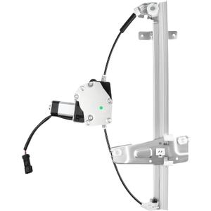 Front Driver Side Power Window Regulator with Motor Replacement for 2000 2001 2002 2003 2004 Jeep Grand Cherokee WJ, Sport Utility, Left, 741-556