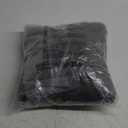 H.VERSAILTEX Armless Futon Cover Stretch Sofa Bed Slipcover Protector Elastic Feature Rich Textured High Spandex Small Checks Jacquard Fabric Futon Cover, Machine Washable, Black