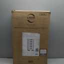 Linon Home Decor Products Corinne Six Drawer Storage, White Wash Rolling Cart