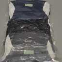 Wegreeco Washable Dog Diapers Washable Male Dog Belly Wrap Pack of 3 (Black, Charcoal, Navy, Medium)