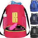 brooman Youth Soccer Bags Boys Girls Soccer Basketball Volleyball & Football Backpack, One Size