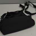 YOUBDM Neoprene Lunch Bags Thermal Insulated Lunch Tote Bag Reusable Washable Neoprene Picnic Bag for Women Men (Black)